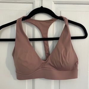 Pink Athleta sports bra